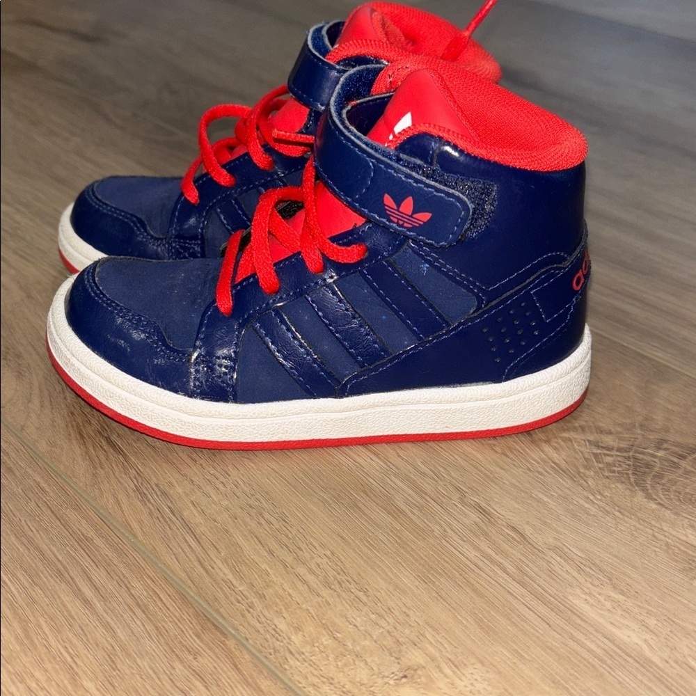 Adidas AR 3.0 J 'Night Blue' kids size 8c EUC - Picture 2 of 7